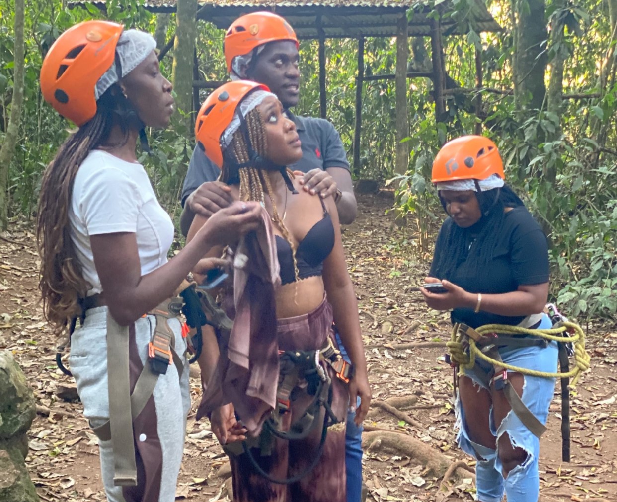 Zip Lining in Mabira Forest